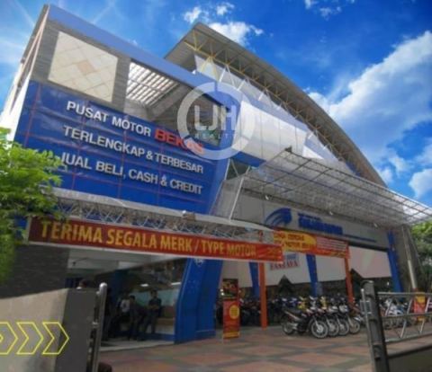 Jual Gedung Showroom 3 lantai Lokasi strategis  Di pusat kota bandung