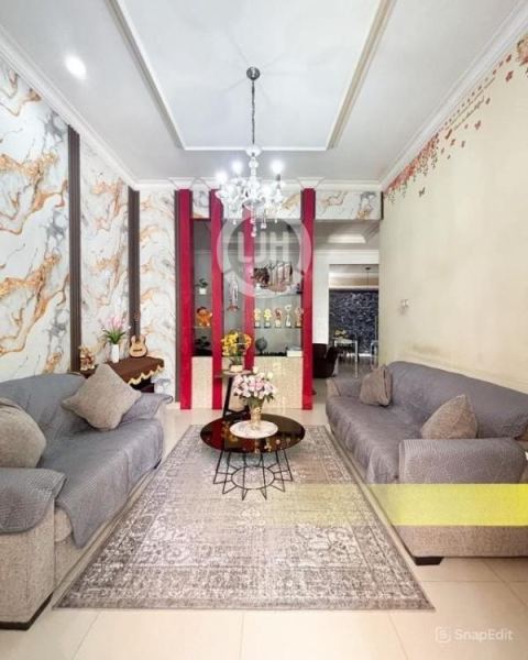 Rumah 2 Lantai Semi Furnished SHM di Komplek Billymoon, Pondok Kelapa