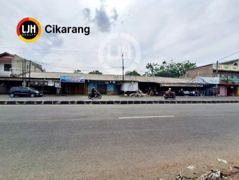 Dijual Kavling 873M2 Bonus Kios Hadap Jalan Besar Karawang Timur