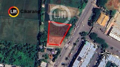 Dijual Kavling 2.202M2 di Jl Interchange Sebrang Grand Taruma