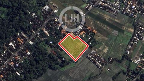 Land for sale at Bongan, strategic location, good access, close to public facility in Tabanan City, suitable for investment