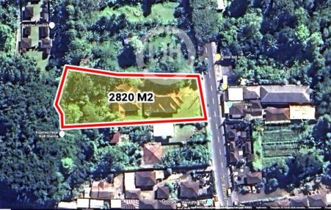 Land for sale at Baturiti, Tabanan, strategic locatio, in main road Jl. Raya Mekar Sari, suitable for investment