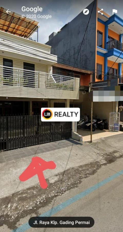 Rumah Di Jalan Raya Kelapa Gading Permai, Area Kelapa Gading