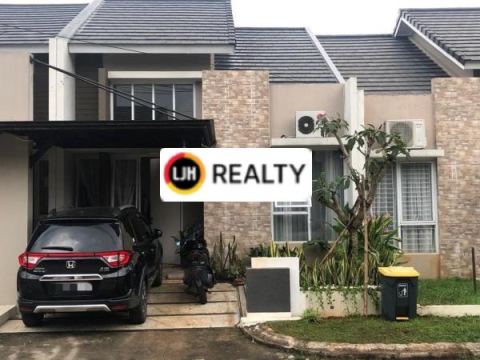 Jual Rumah Minimalis di Komplek Bukit Dago Cluster Lake View Gunung Sindur