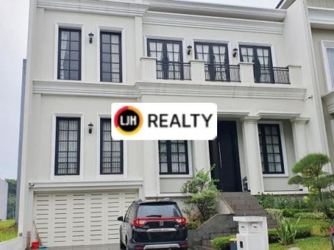 Dijual Rumah Mewah Cluster Scarlet The Springs Gading Serpong