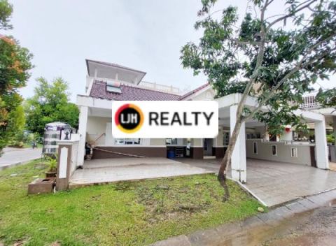Rumah Cluster Hook Siap Huni Di Perumahan Palm Beach 