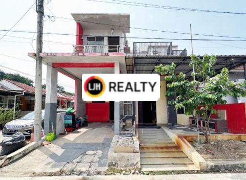 Rumah Hook 2 Lantai Tengah Kota Di Perum Puriloka
