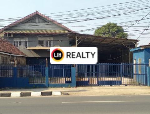Gudang lokasi strategis di Jl Raya Serang KM 18 Cibadak Tangerang 