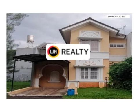 Dijual Rumah Dalam Cluster di Perumahan Legenda Wisata - Cibubur, Gunung Putri, Bogor