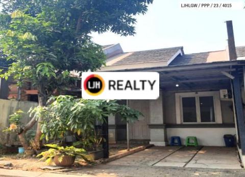 Dijual Rumah Mungil  Siap Huni Di Perumahan Kota Wisata - Cibubur
